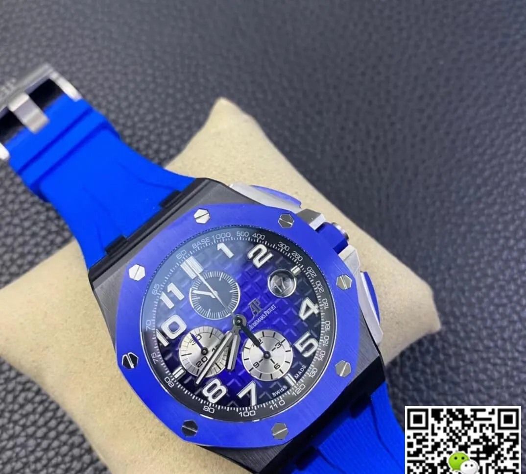 Audemars Piguet Royal Oak Offshore 26405CE.OO.A030CA.01 RS Factory 1:1 Best Edition Replica Watch Blue Strap
